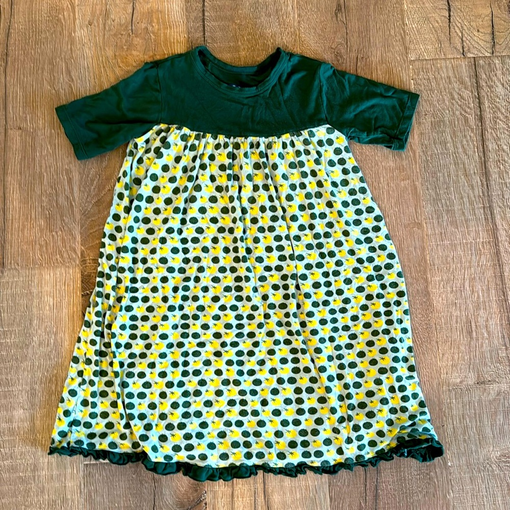 Kickee Pants Aloe Tomato Dress